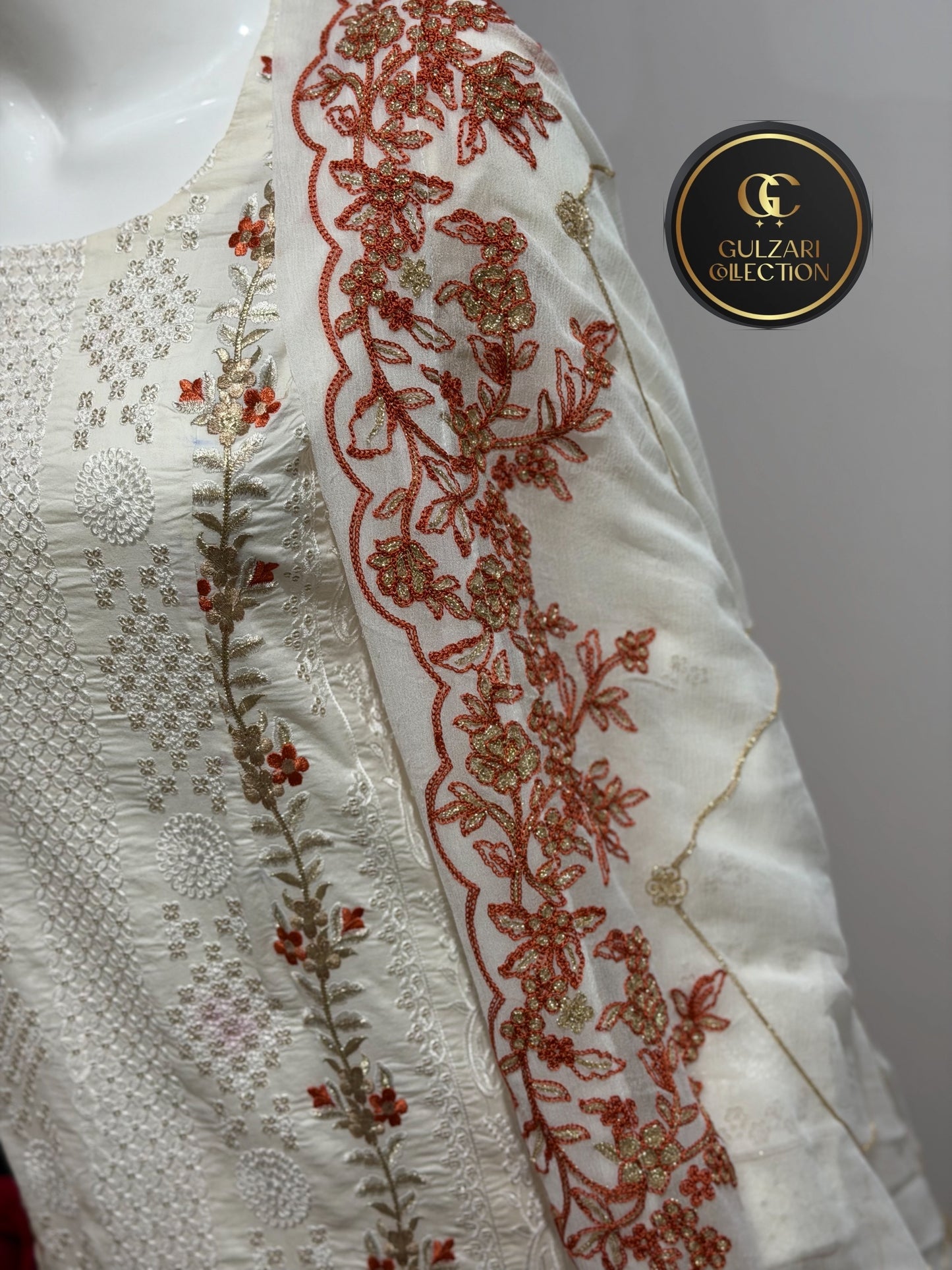 Ivory Blossom Luxe Suit