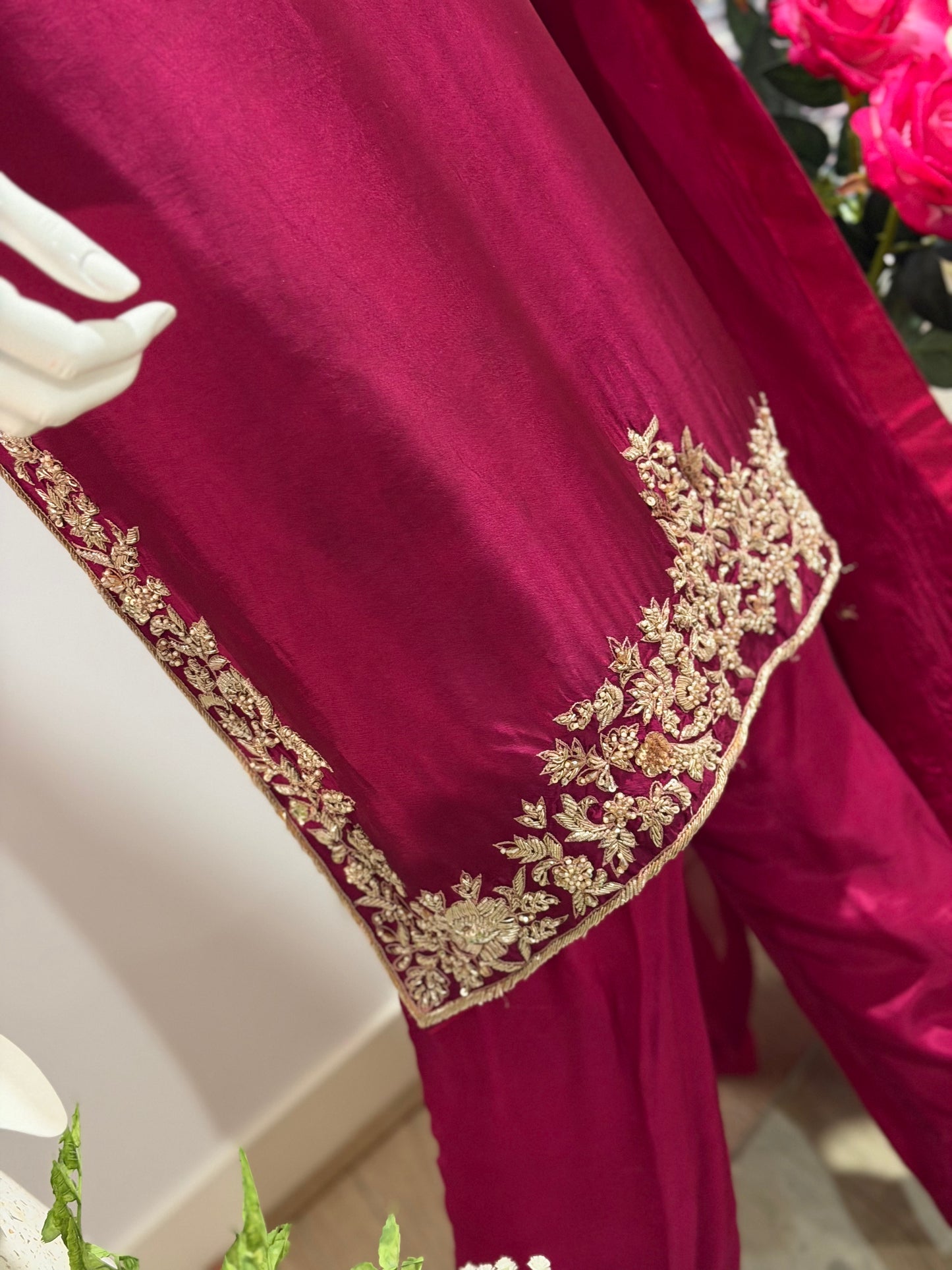 Handmade Ruby Royale Suit