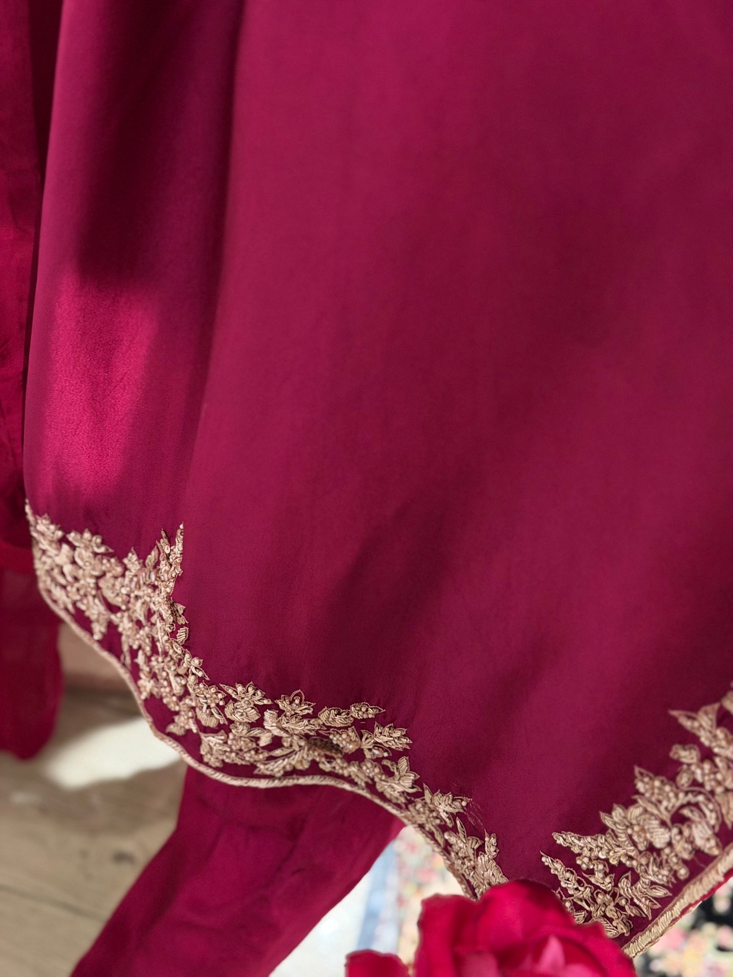 Handmade Ruby Royale Suit